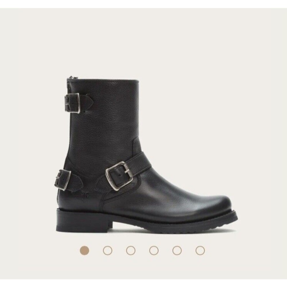 Frye Women’s Veronica Back Zip Short Boots Booties Black Size 6 B $328.00